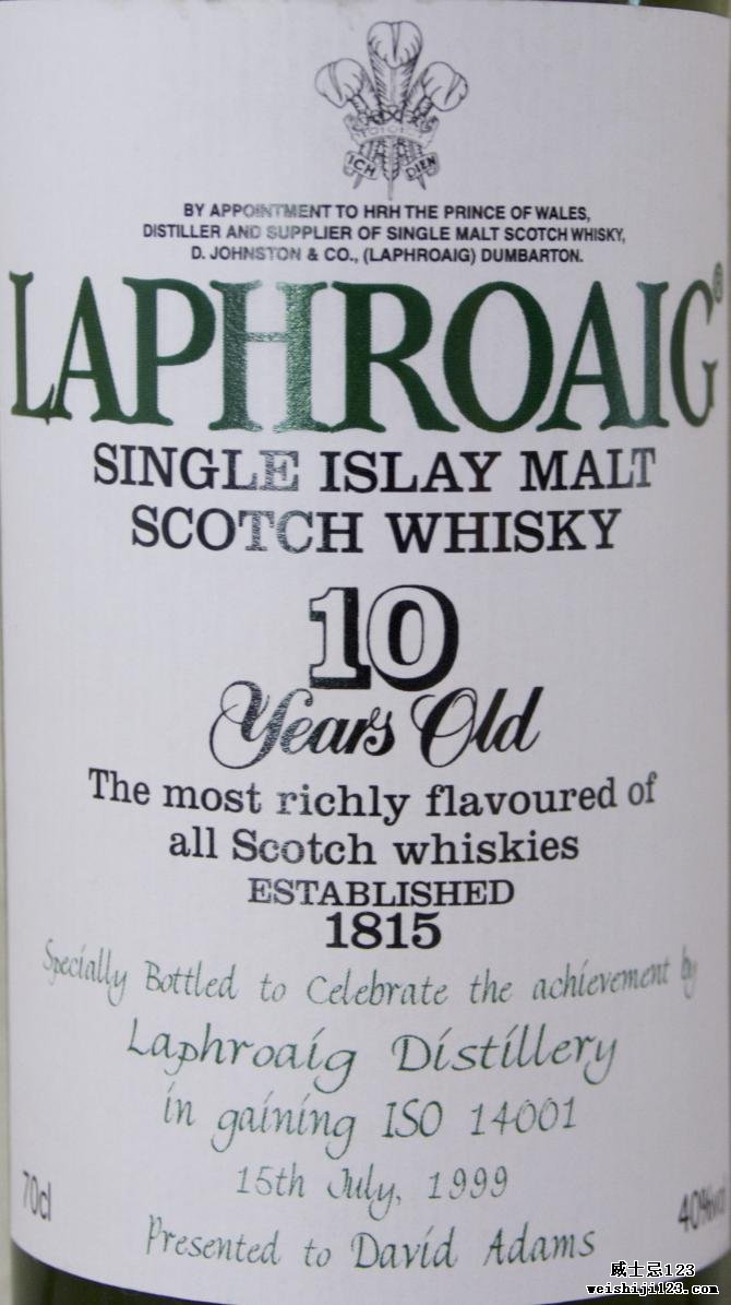 Laphroaig 10-year-old