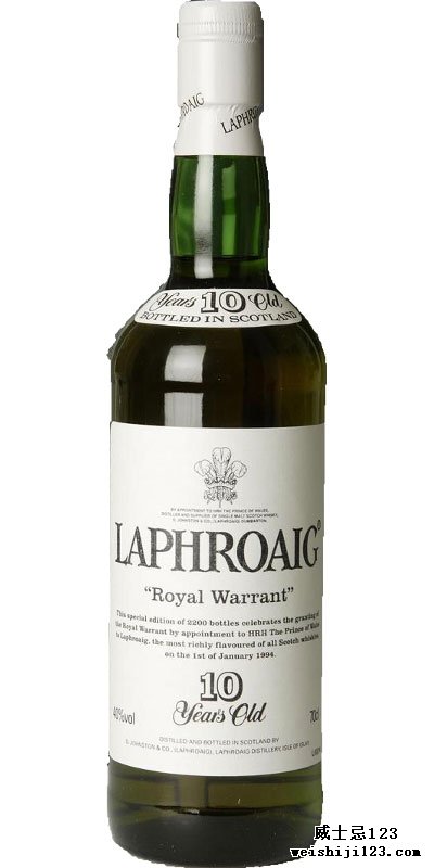 Laphroaig 10-year-old