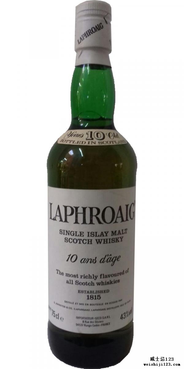 Laphroaig 10-year-old