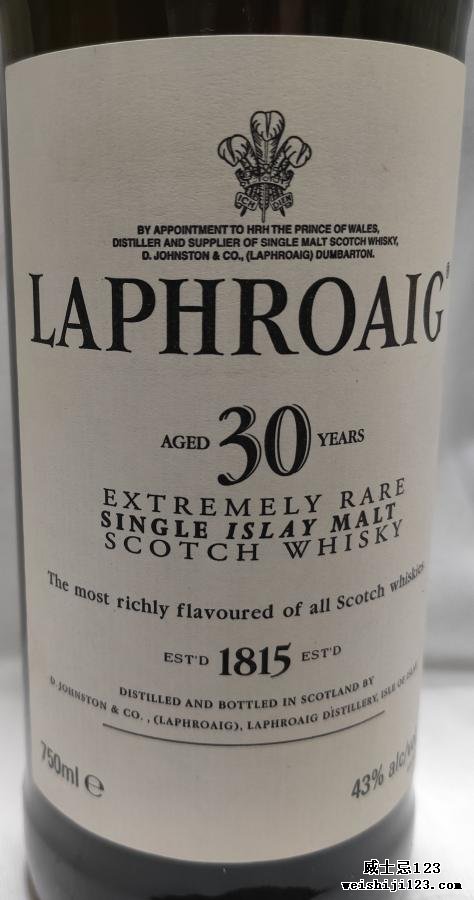 Laphroaig 30-year-old