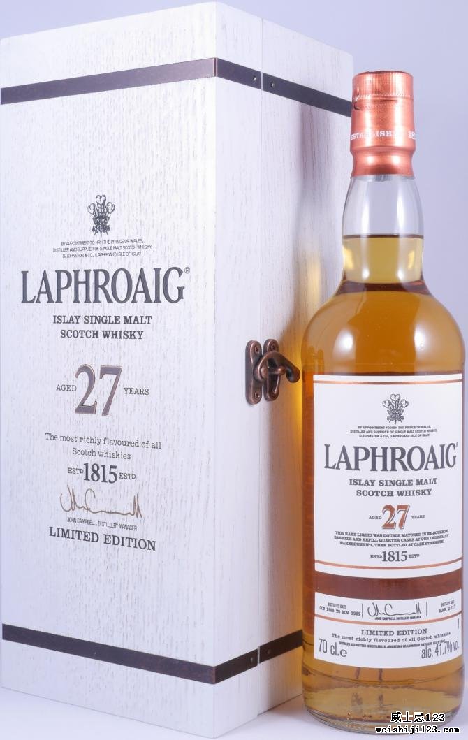 Laphroaig 27-year-old