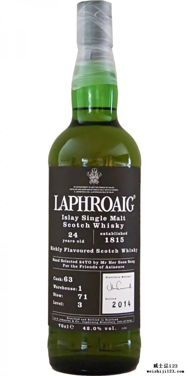 Laphroaig 24-year-old