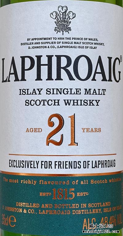 Laphroaig 21-year-old