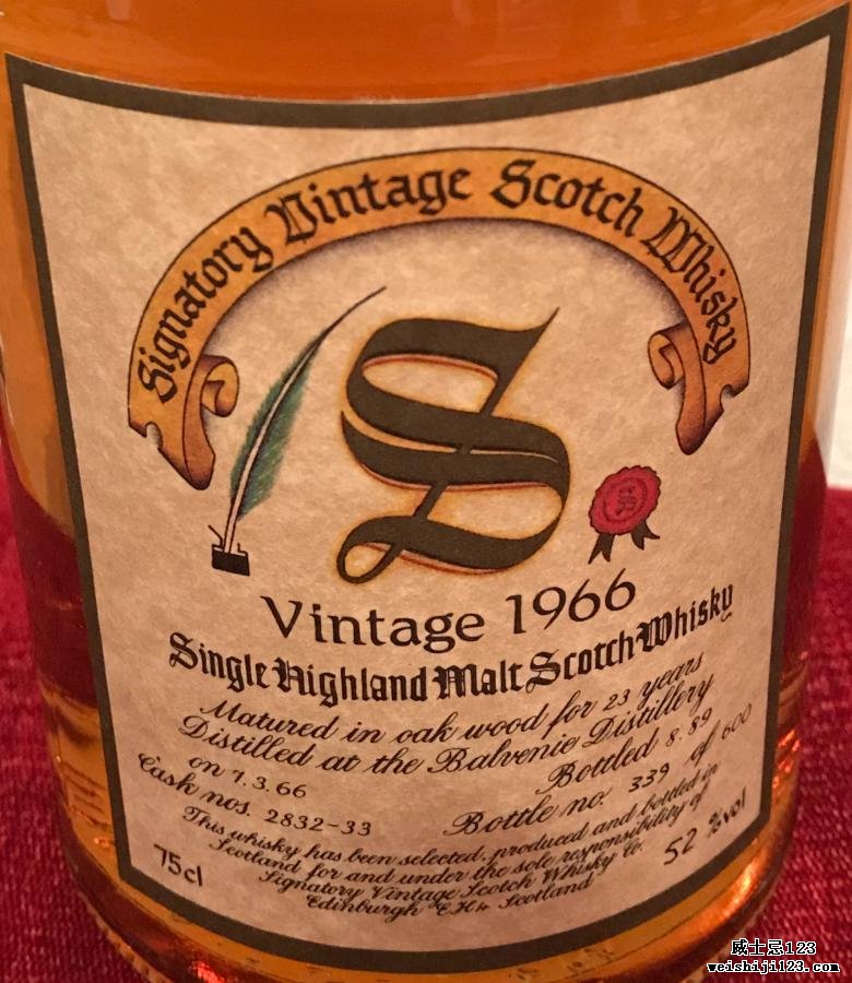 Balvenie 1966 SV