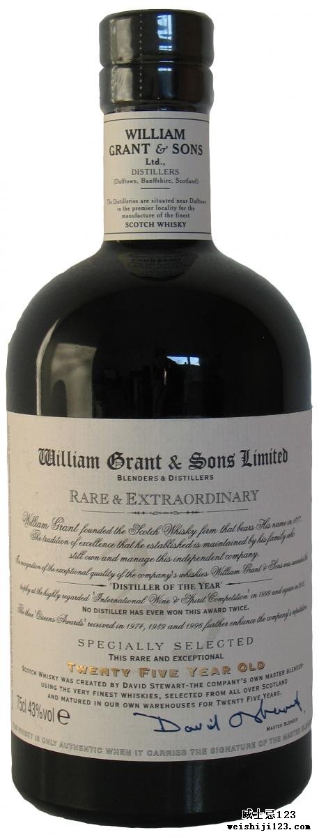 William Grant & Sons Limited Rare & Extraordinary
