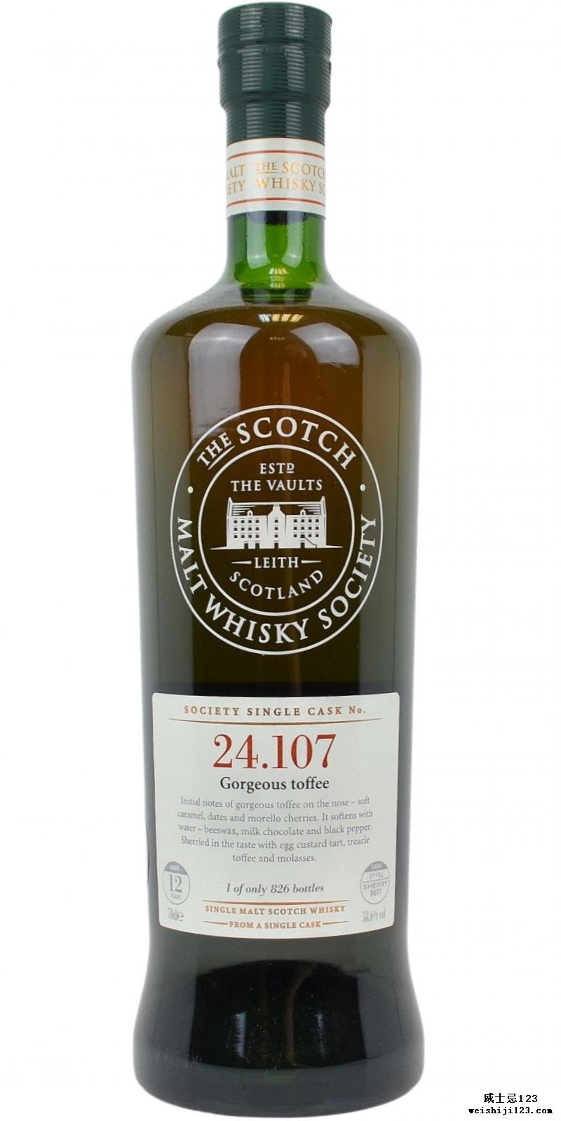 Macallan 1996 SMWS 24.107