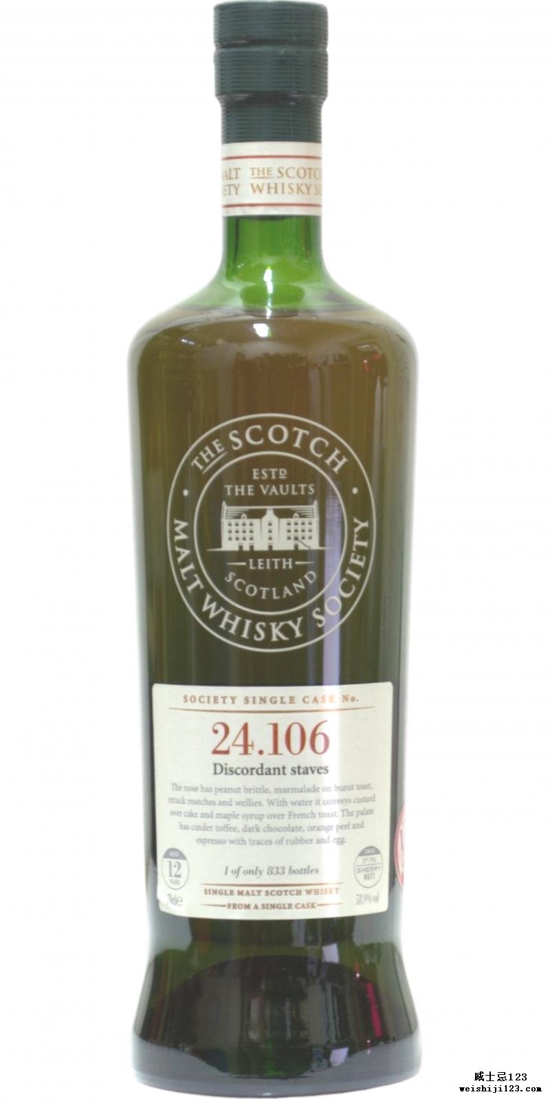 Macallan 1996 SMWS 24.106