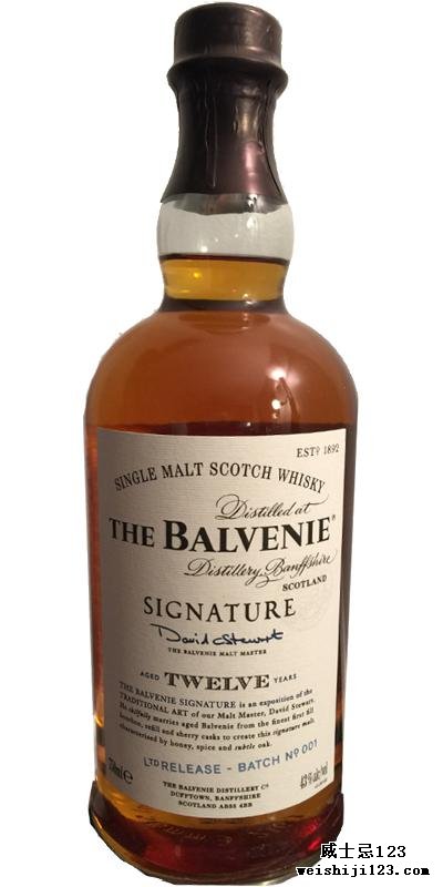 Balvenie Signature