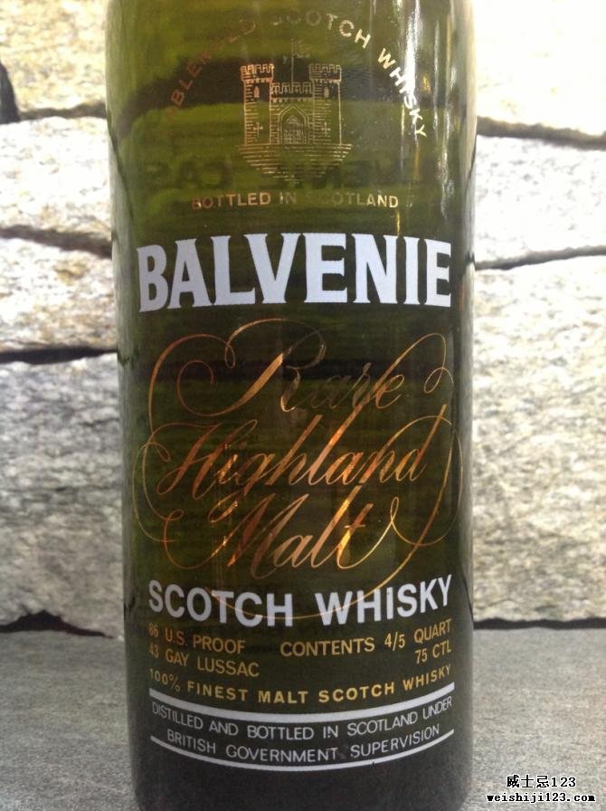 Balvenie Rare Highland Malt