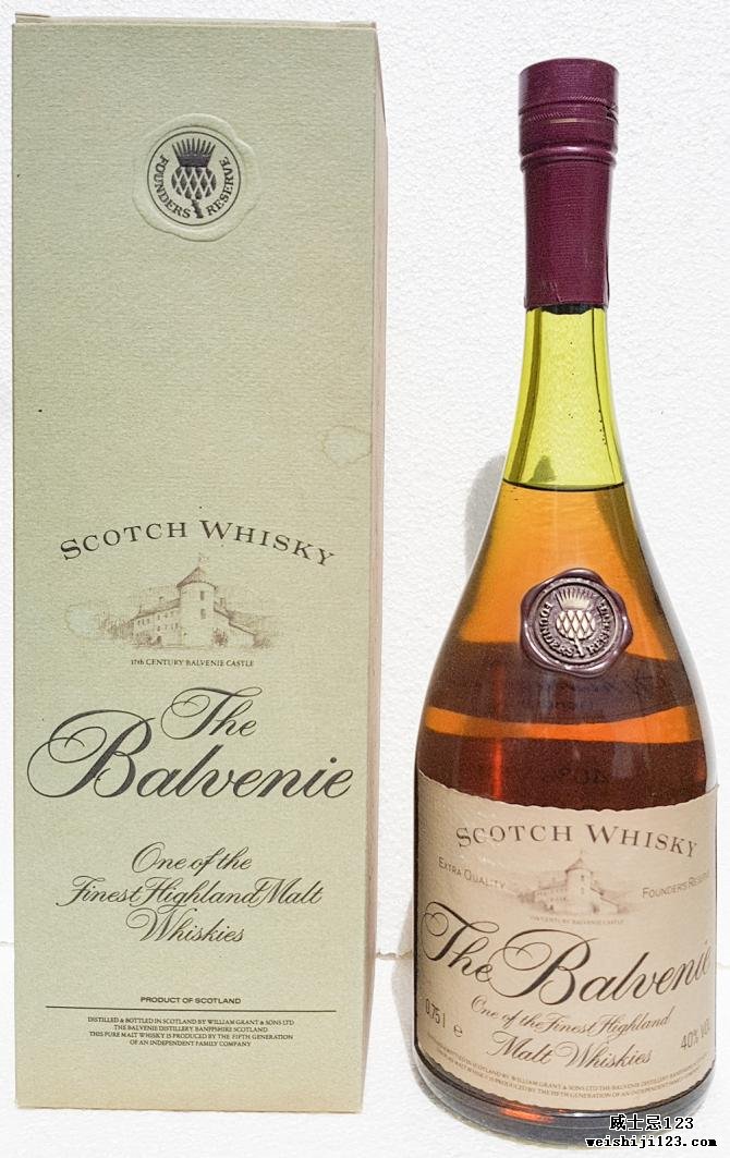 Balvenie One of the Finest Highland Malt Whiskies