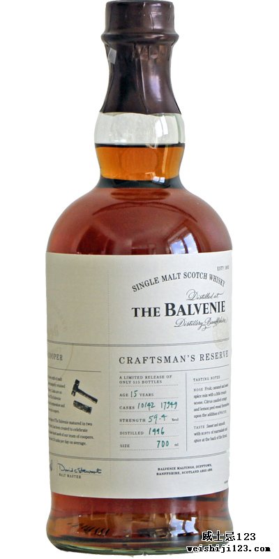 Balvenie 1996 The Cooper