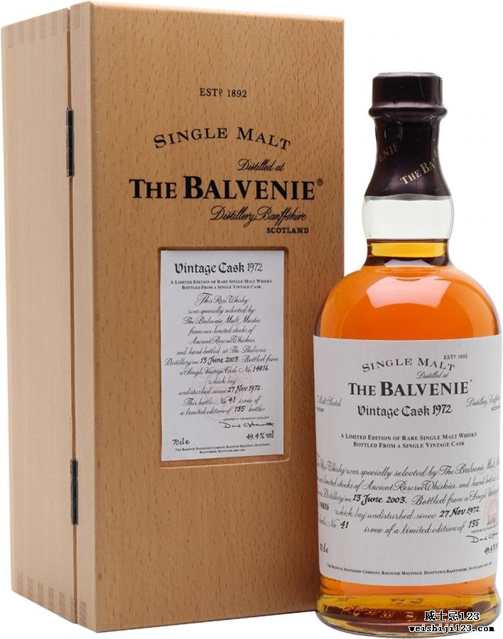 Balvenie 1972 Vintage Cask