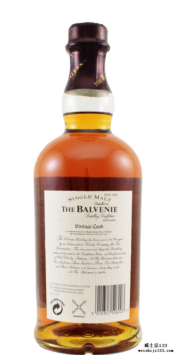 Balvenie 1967 Vintage Cask