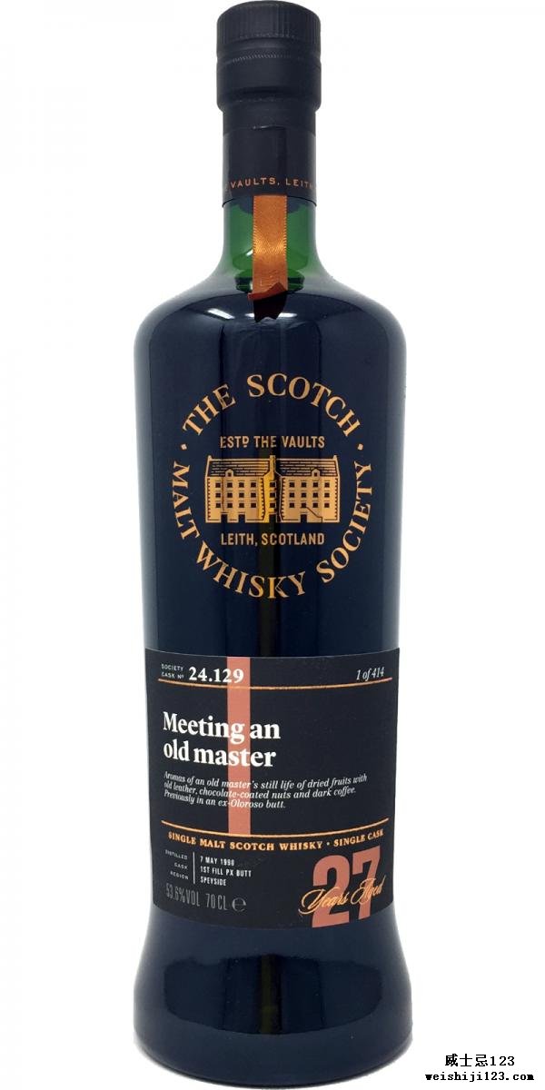 Macallan 1990 SMWS 24.129