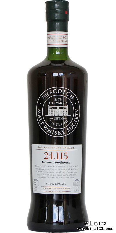 Macallan 1990 SMWS 24.115