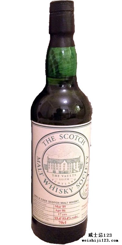 Macallan 1989 SMWS 24.91