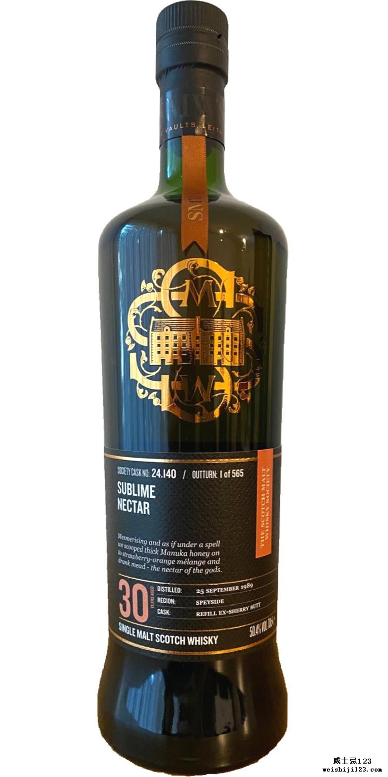 Macallan 1989 SMWS 24.140