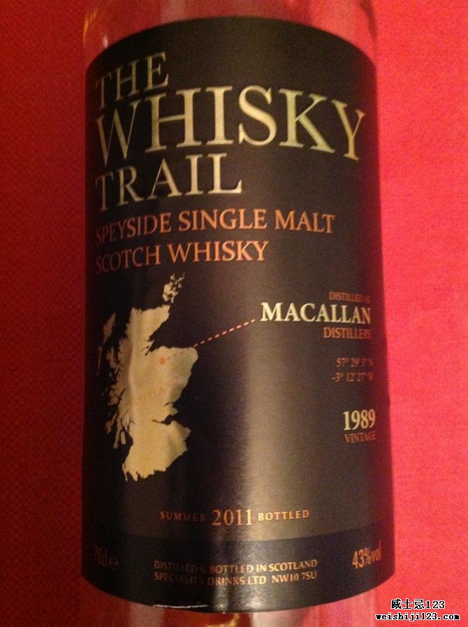 Macallan 1989 SMS