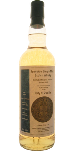 Macallan 1997 SV City of Zwolle