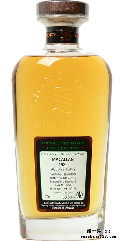 Macallan 1989 SV