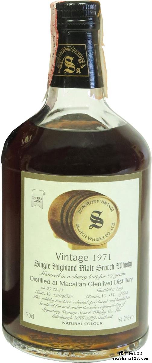 Macallan 1971 SV