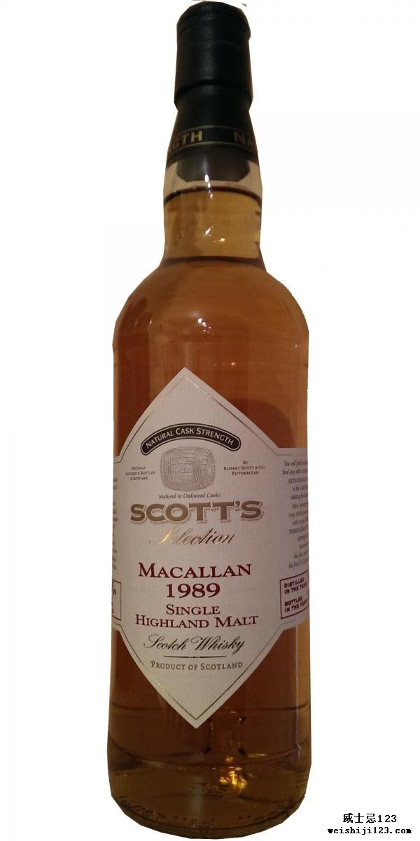 Macallan 1989 Sc