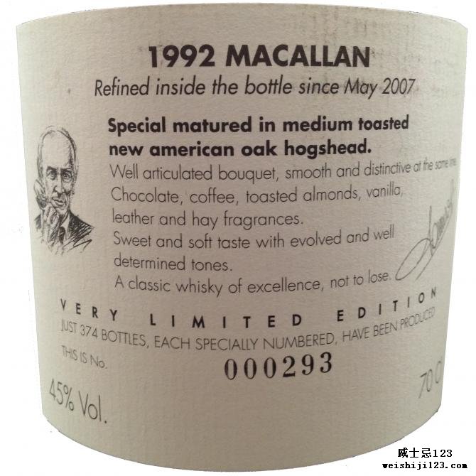 Macallan 1992 Sa