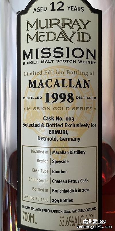 Macallan 1998 MM