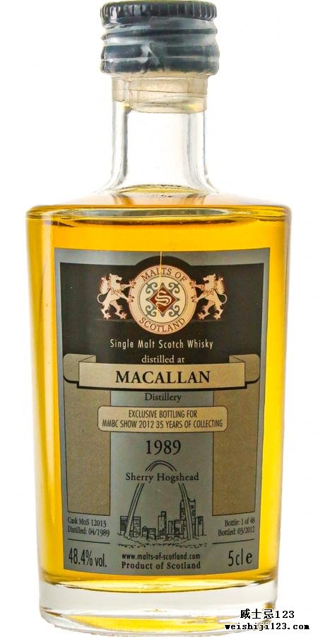 Macallan 1989 MoS