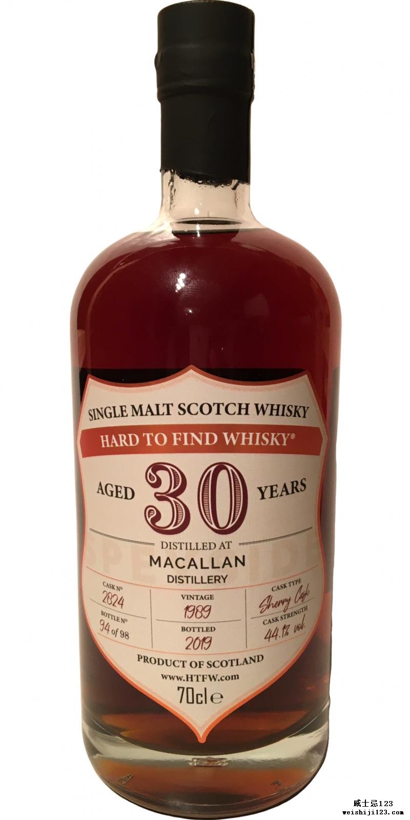 Macallan 30-year-old HtF