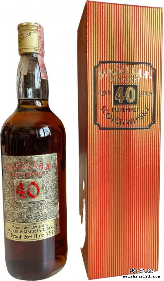 Macallan 40-year-old GM