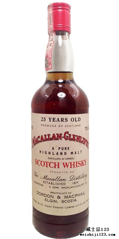 Macallan 25-year-old GM