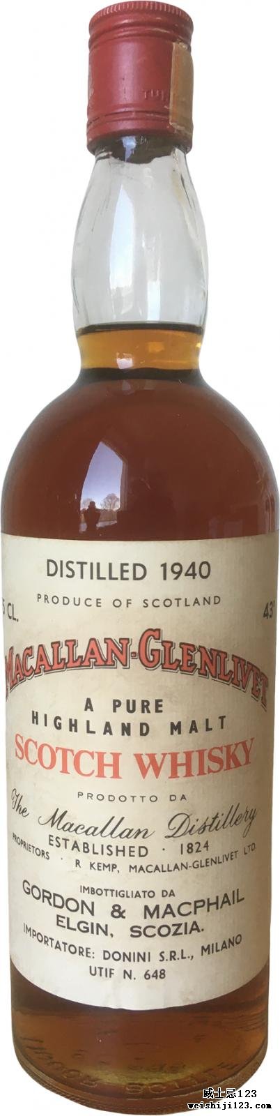 Macallan 1940 GM