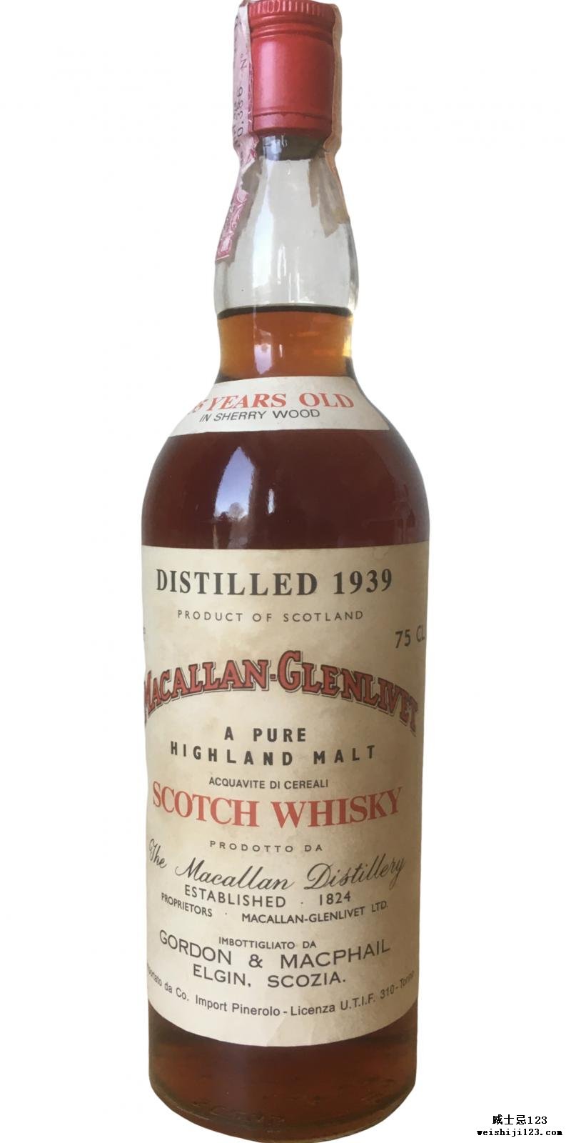 Macallan 1939 GM