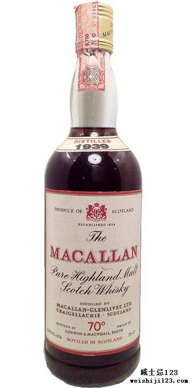 Macallan 1939 GM