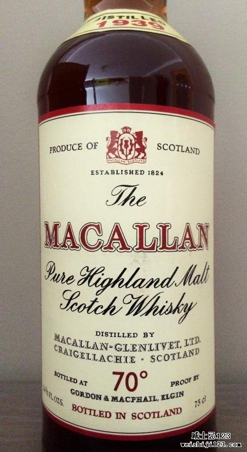 Macallan 1939 GM