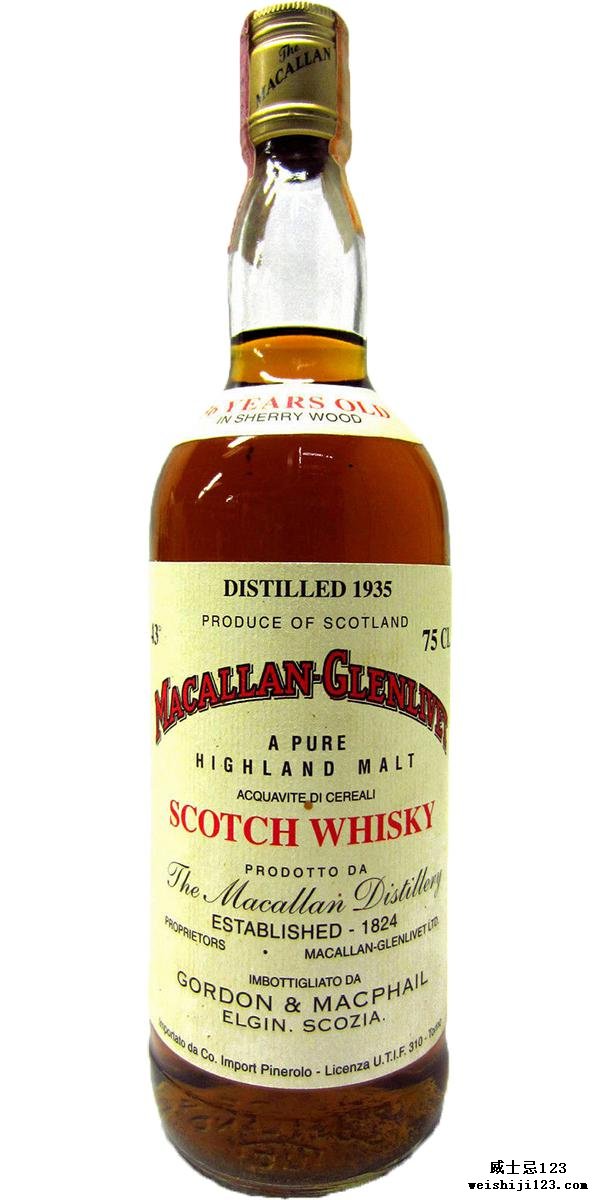 Macallan 1935 GM