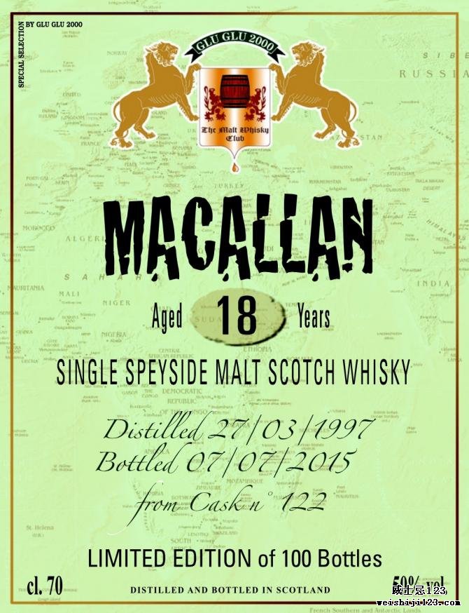 Macallan 1997 HSC