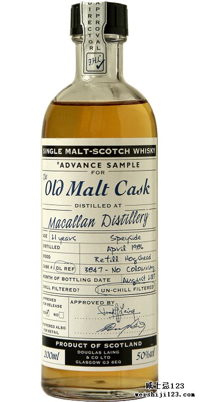 Macallan 1986 DL