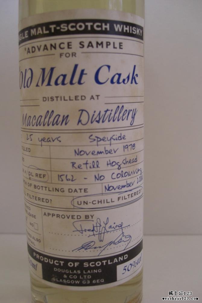 Macallan 1978 DL