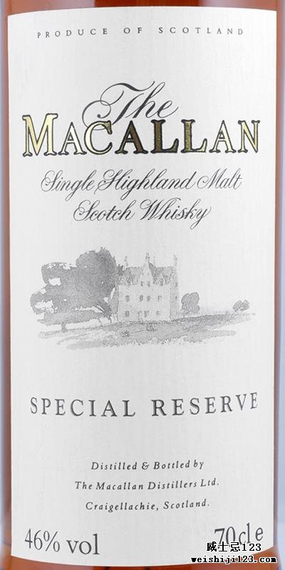Macallan Special Reserve
