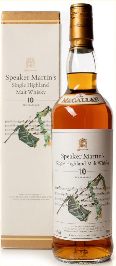 Macallan Speaker Martin's