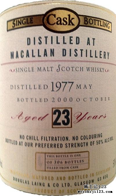 Macallan 1977 DL