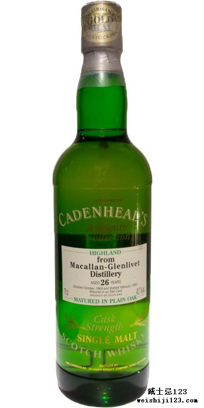 Macallan 1969 CA