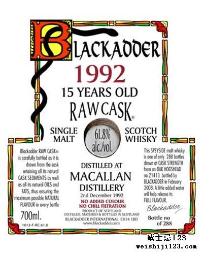 Macallan 1992 BA