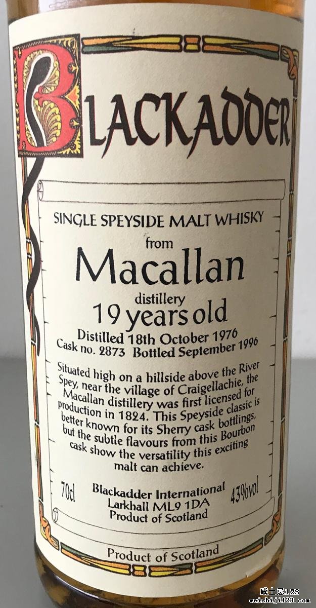 Macallan 1976 BA