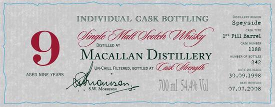 Macallan 1998 DR