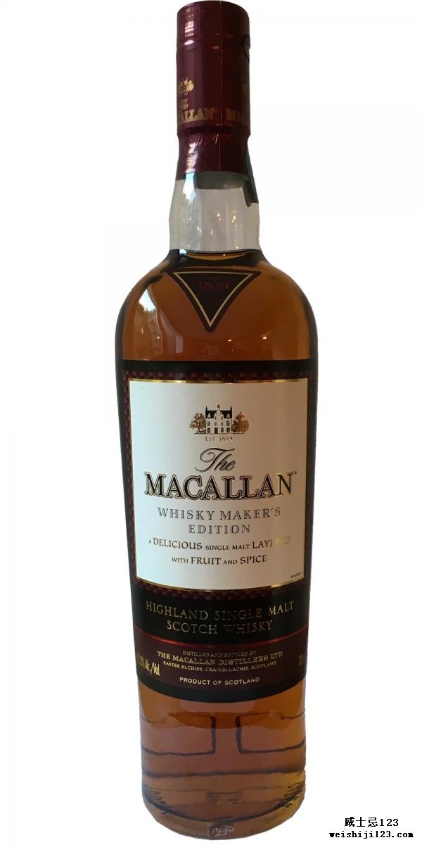 Macallan Whisky Maker's Edition