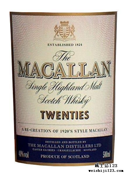 Macallan Travel Series 1920's