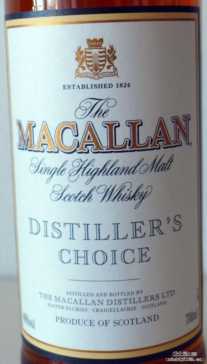 Macallan Distiller's Choice